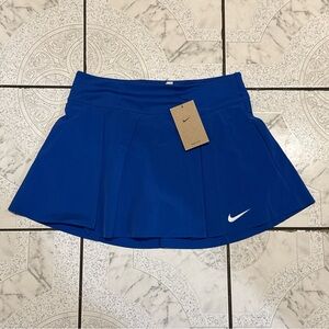 New Nike Court Team Club Tennis Skirt Royal Blue Women's Size Medium DV3498-493